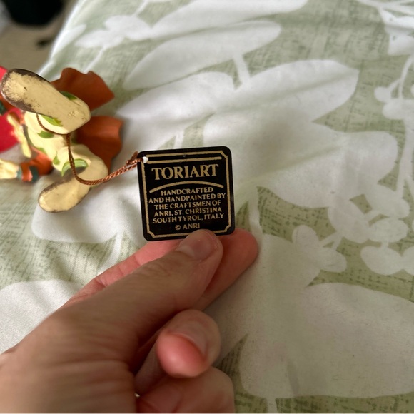 VTG Toriart Italian Clown Under Umbrella Figurine Cottagecore Art Decor - Picture 7 of 10